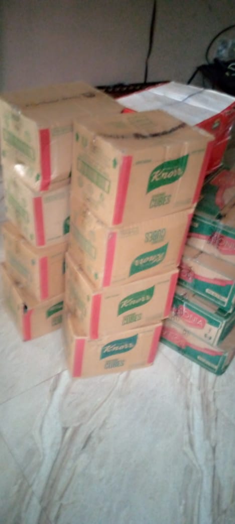 Food drive distribution by the Ojemba and Sam Foundation