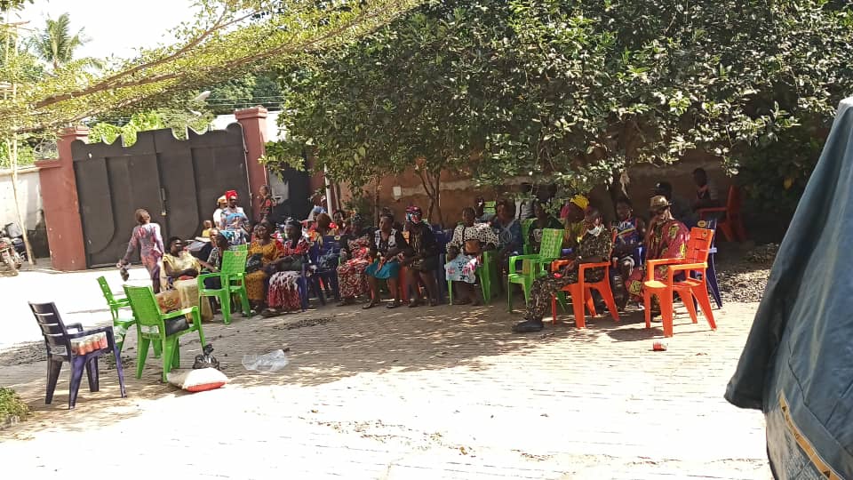 Food drive distribution by the Ojemba and Sam Foundation