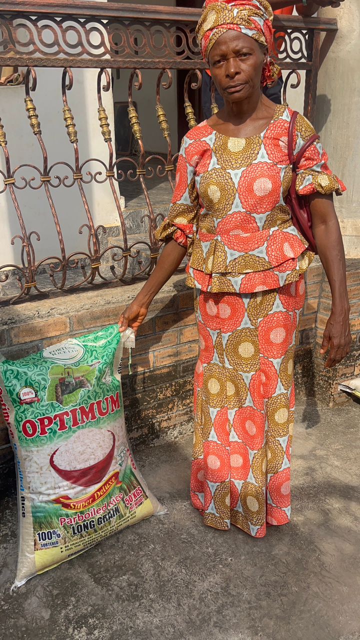 Widow support provided by the Ojemba and Sam Foundation