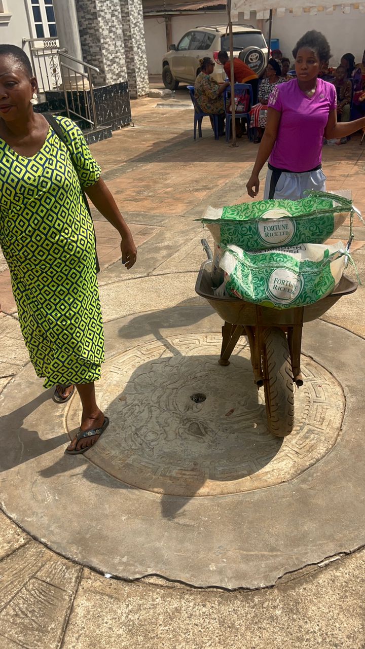 Widow support provided by the Ojemba and Sam Foundation