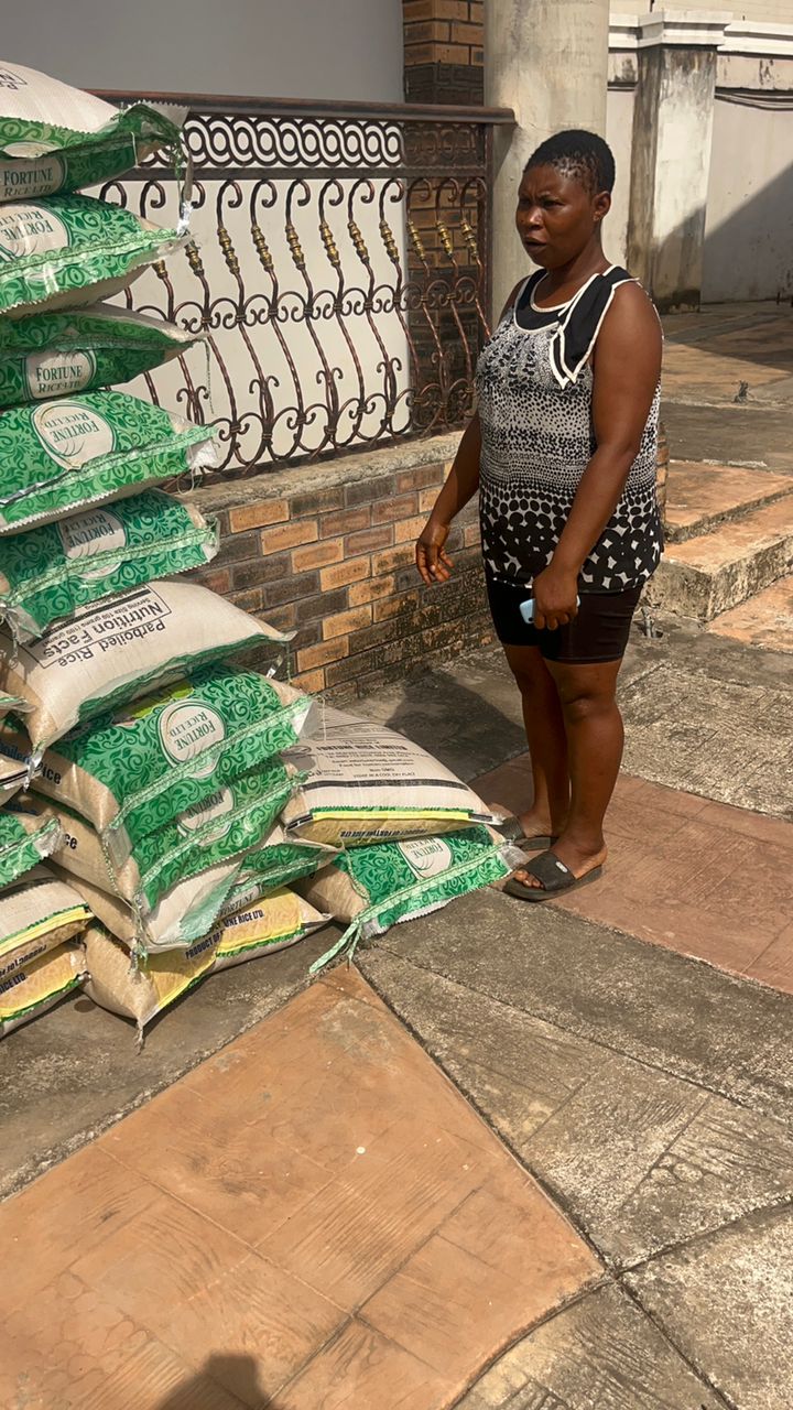 Widow support provided by the Ojemba and Sam Foundation