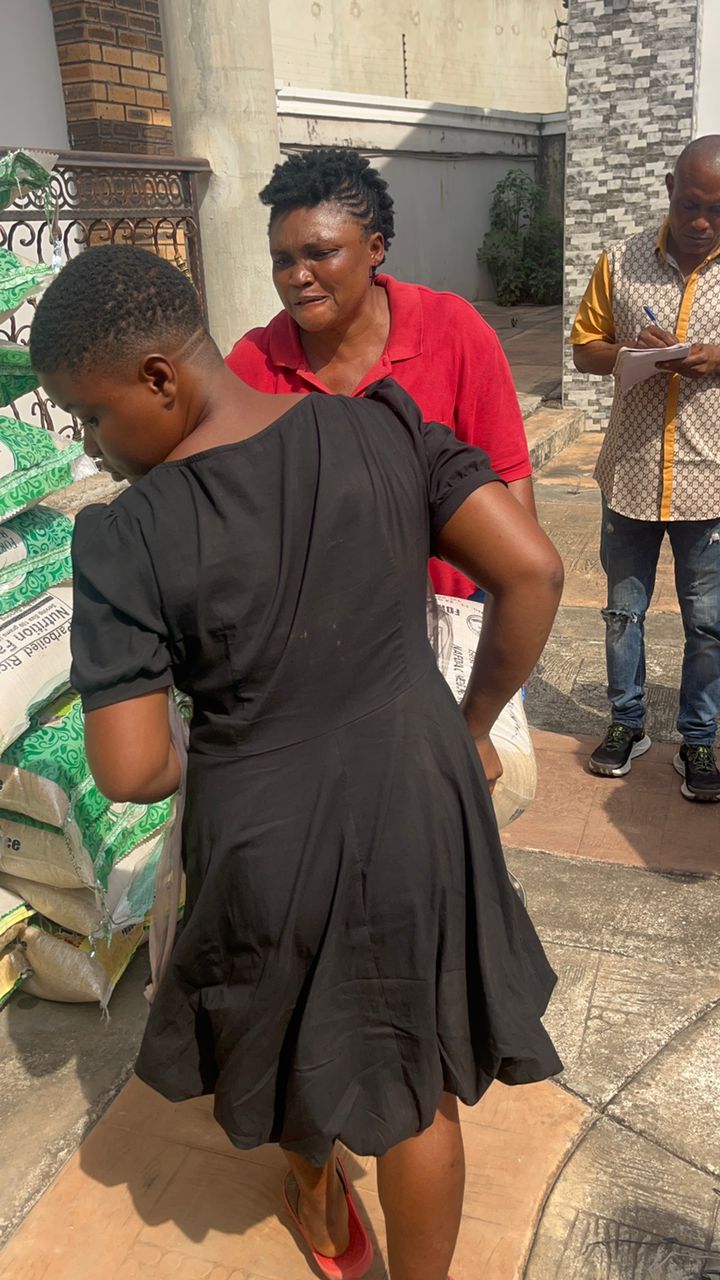 Widow support provided by the Ojemba and Sam Foundation