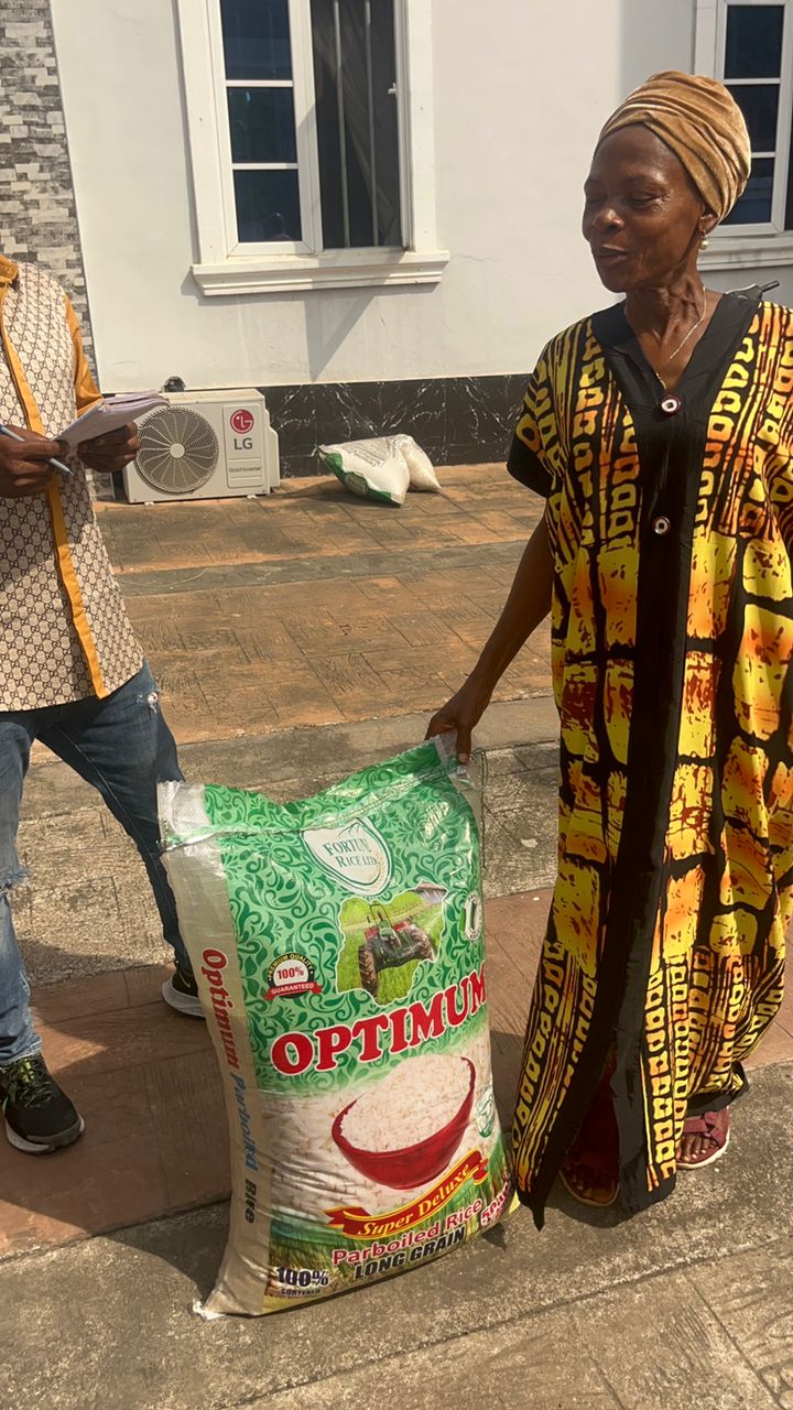 Widow support provided by the Ojemba and Sam Foundation