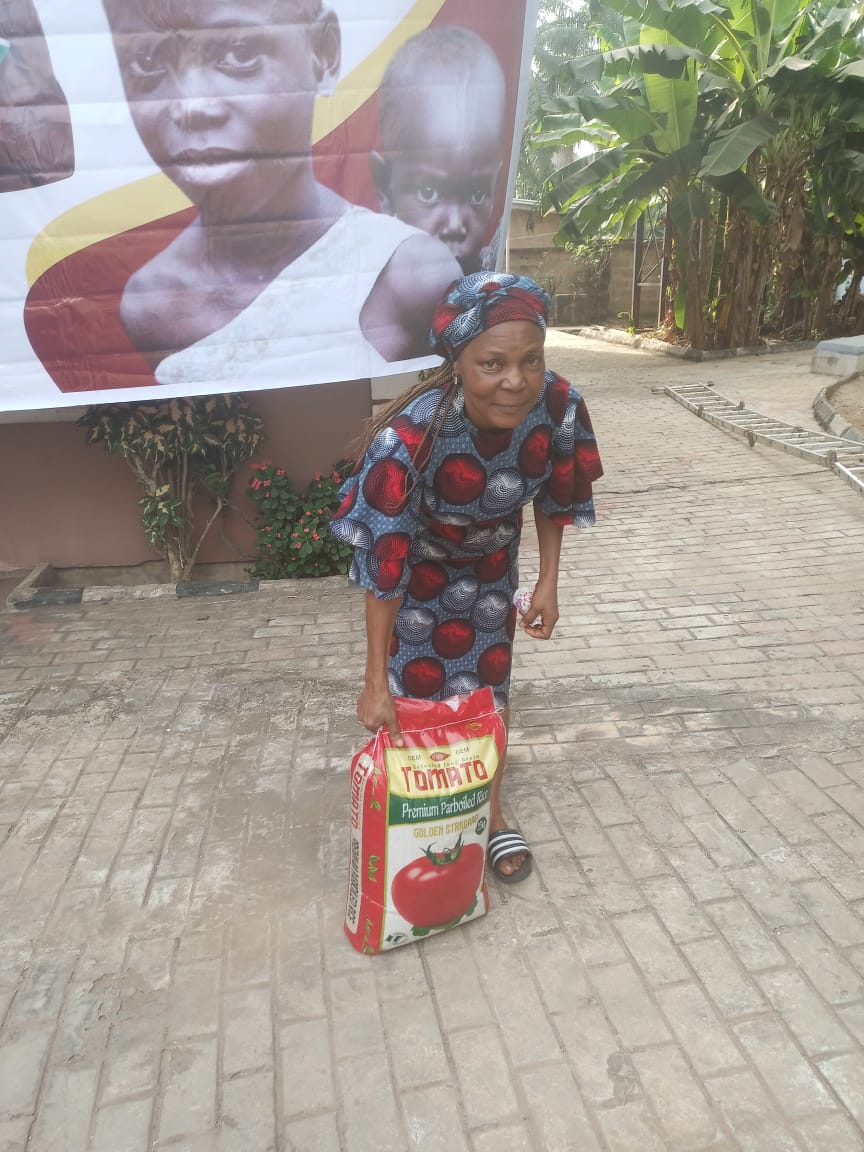Widow support provided by the Ojemba and Sam Foundation