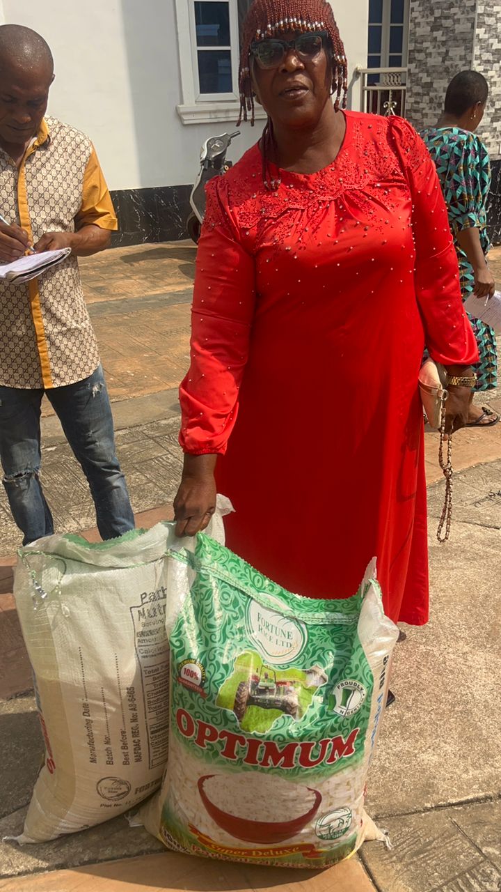 Widow support provided by the Ojemba and Sam Foundation